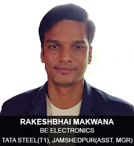 Placed Candidate Rakeshbhai Makwana